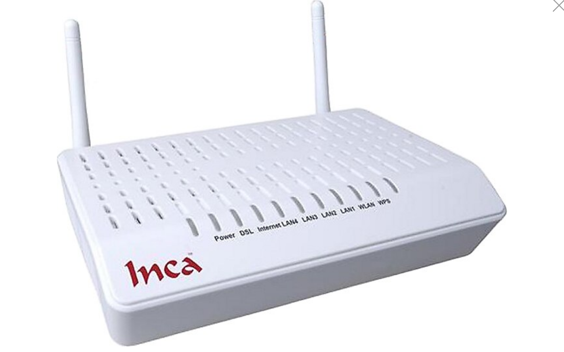 Inca IM-300NX 300MBPS Kablosuz ADSL2+ Modem