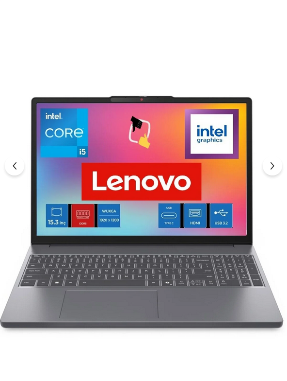 LENOVO Dizüstü Bilgisayar Ideapad Slim 3 Intel Core i5-13420H 8GB 512SSD 15.3'' WUXGA FreeDOS Dizüstü Bilgisayar 83K1004ETR
