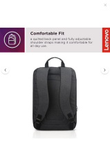 Lenovo Orijinal 15.6'' Notebook Sırt Çantası Gri