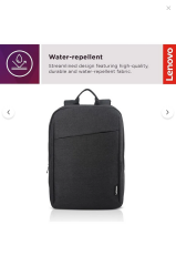 Lenovo Orijinal 15.6'' Notebook Sırt Çantası Gri