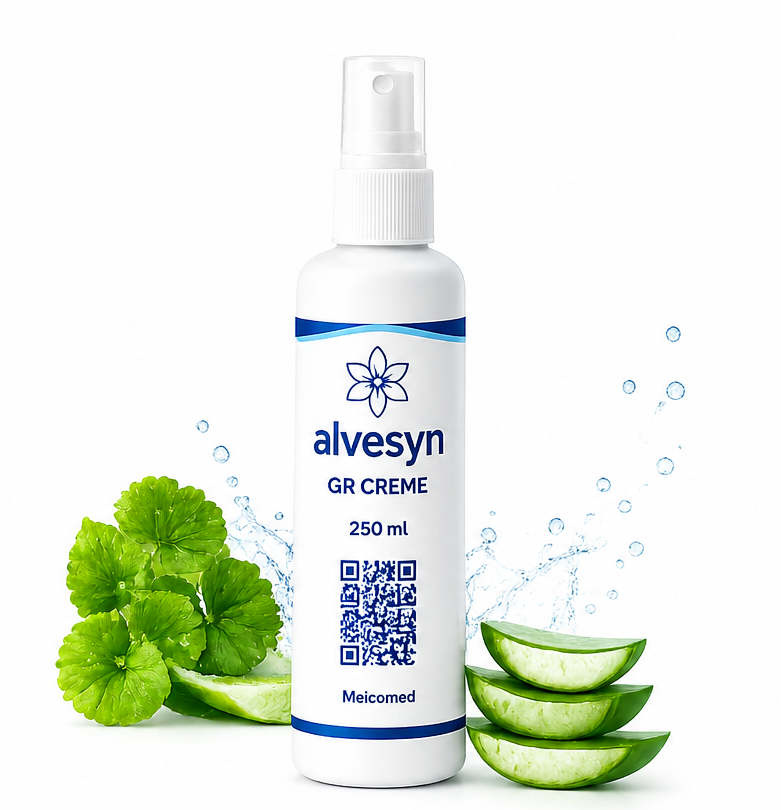 ALVESYN QR CREME 250 ML Cildi Nemlendirir, Direnç Sağlar,  Cilt Bakımı Kremi